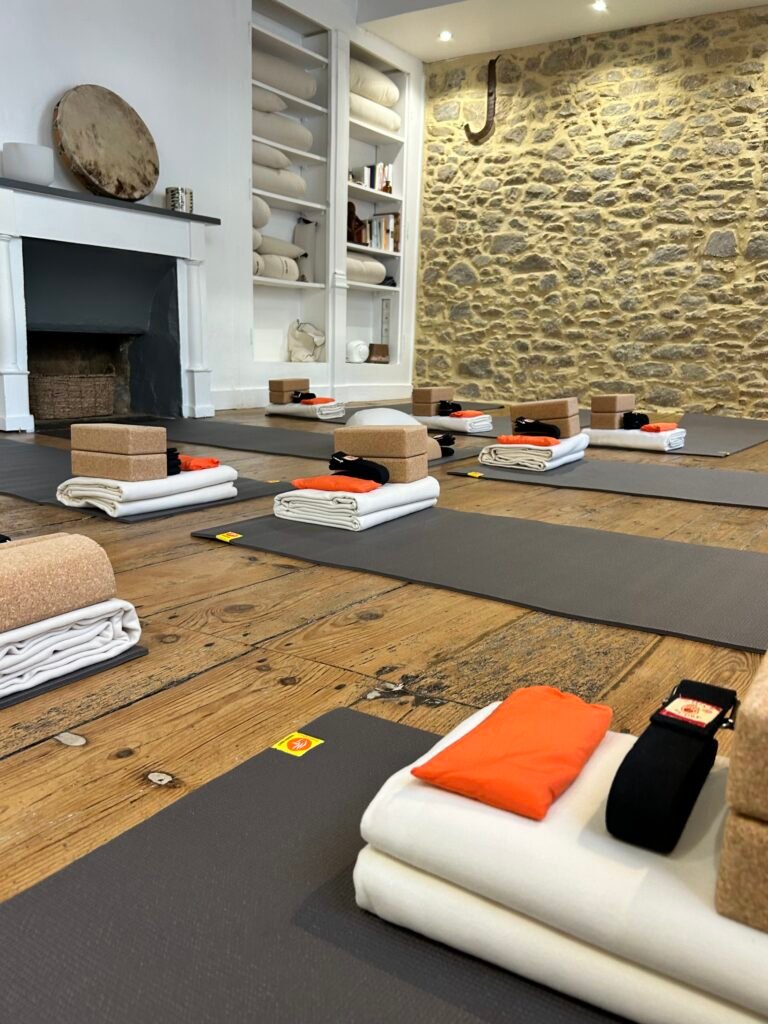 Cours Centre de yoga Vannes hypercentre cours de yoga débutant studio yoga vannes vinyasa hatha yog house – Location bureau Vannes massage bien-être soins spa location bureau cabinet vannes coworking